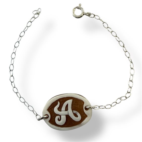 Armband Mandile 1922 Dame Cammei  in Silber Conchiglia 2MBRCLA - 2MBRCLA